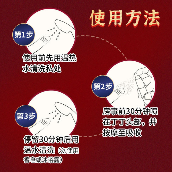 安太医 中式三方十五味中草药外用延时喷剂 8ml